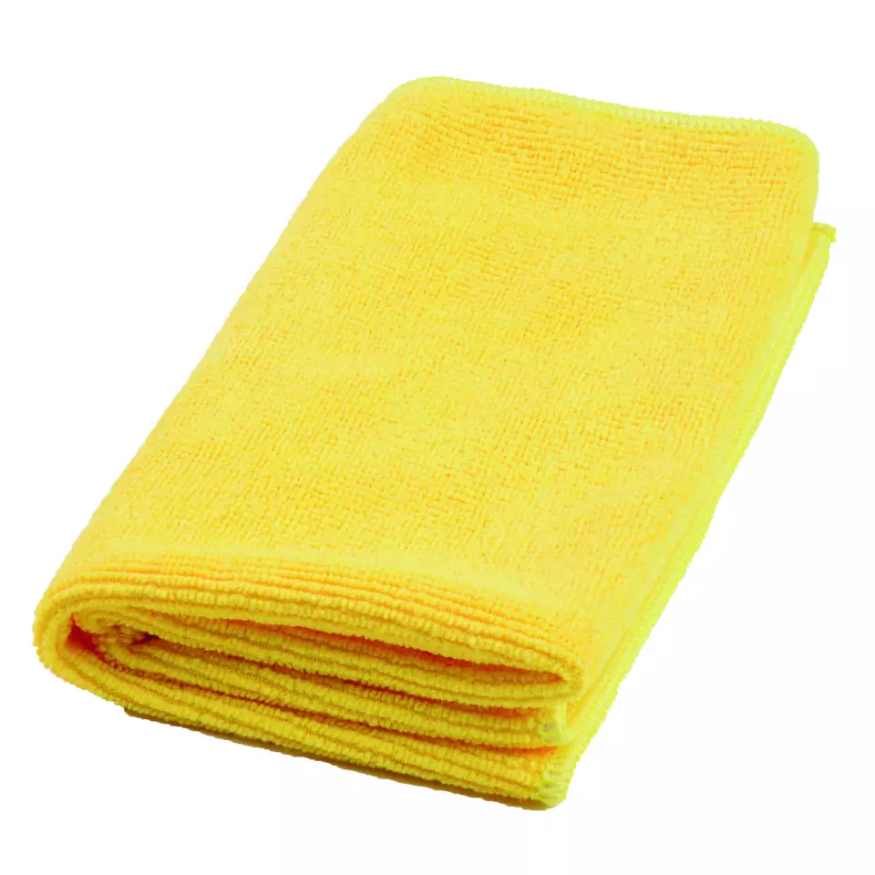 TASKI 7505850, MicroQuick Microfiber Cloth Yellow, image 1, gallery thumbnail