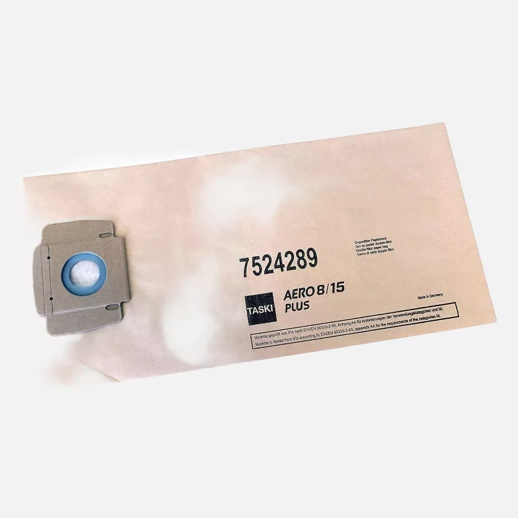 TASKI 7524289, AERO 8/15 Paper Dust Bag, image 1