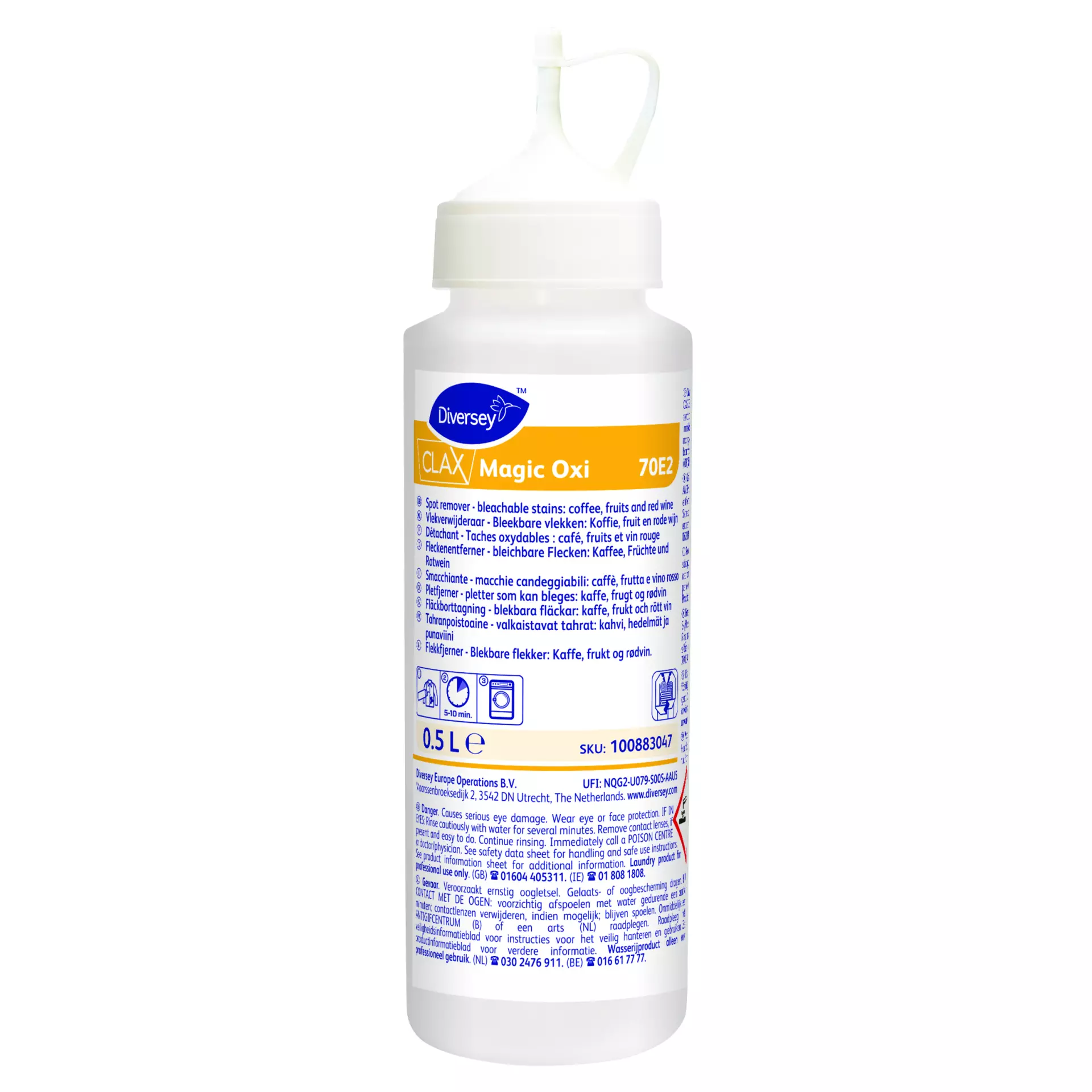 Clax 100883047, Magic Oxi Stain Remover 0.5L, image 1