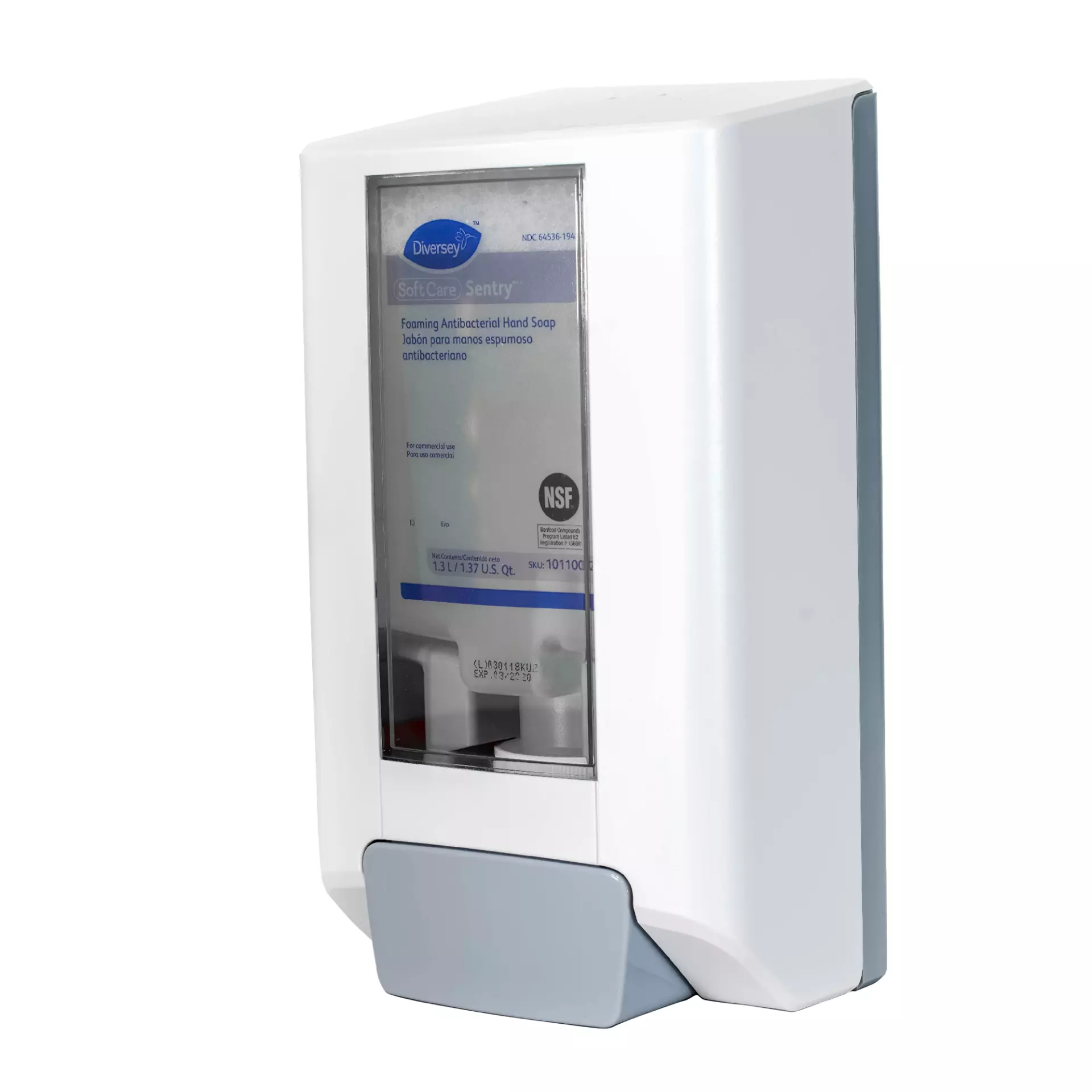 IntelliCare D7524178, Manual Dispenser White, image 1