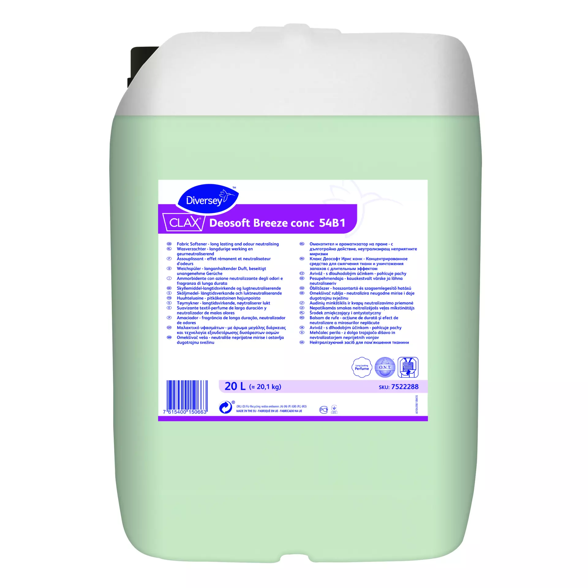 Clax 7522288, Deosoft Breeze conc Fabric Softener 20L, image 1