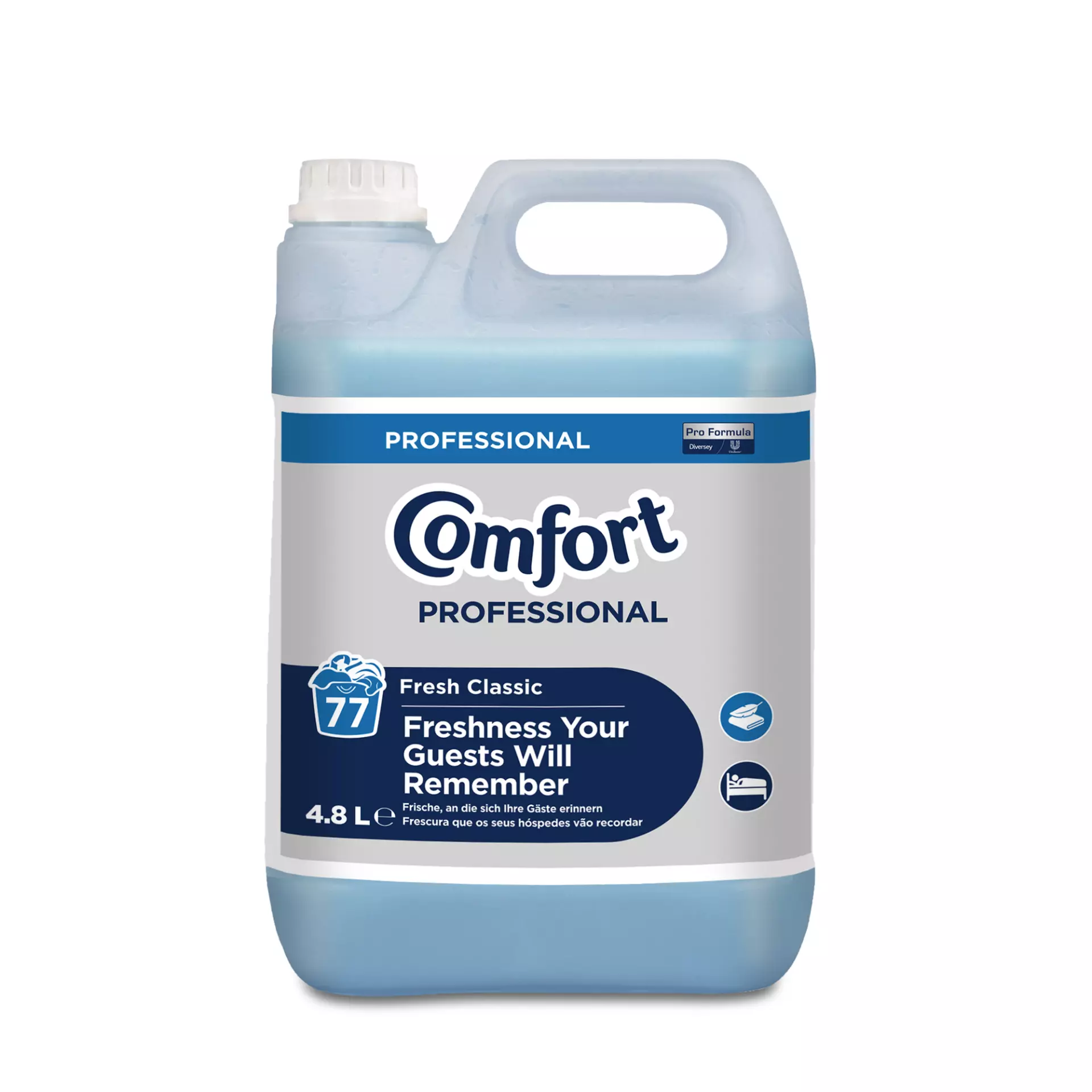 COMFORT 101106948, Professional Fresh Classic Fabric Softener for All Fabric Types 4.8L, image 1