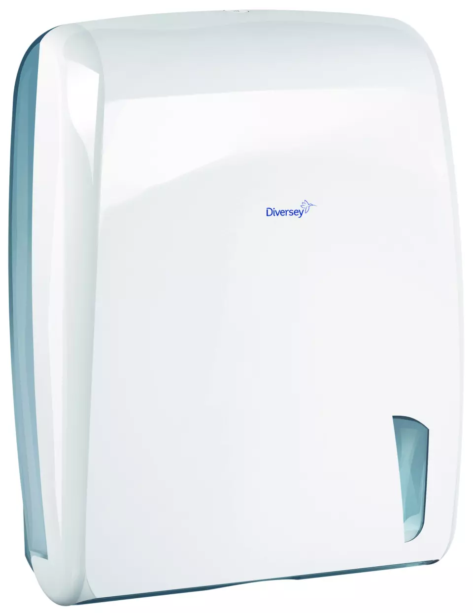 Diversey D1228913, V-Fold Paper Towel Dispenser White, image 1, gallery thumbnail