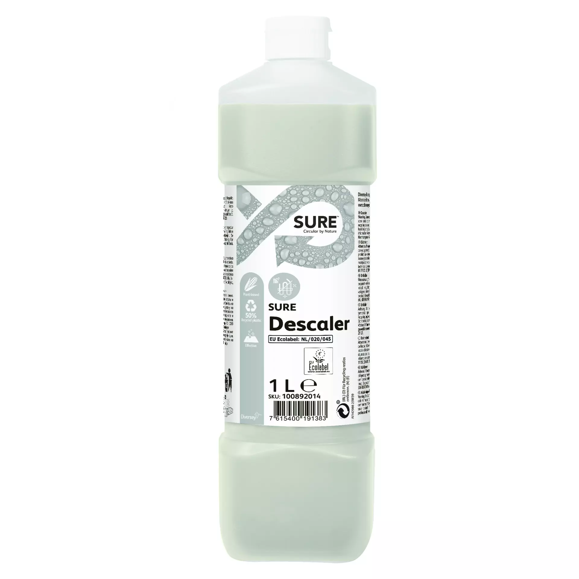 SURE 100892014, Descaler Plant-Based Descaler for Kitchen Appliances 1L, image 1