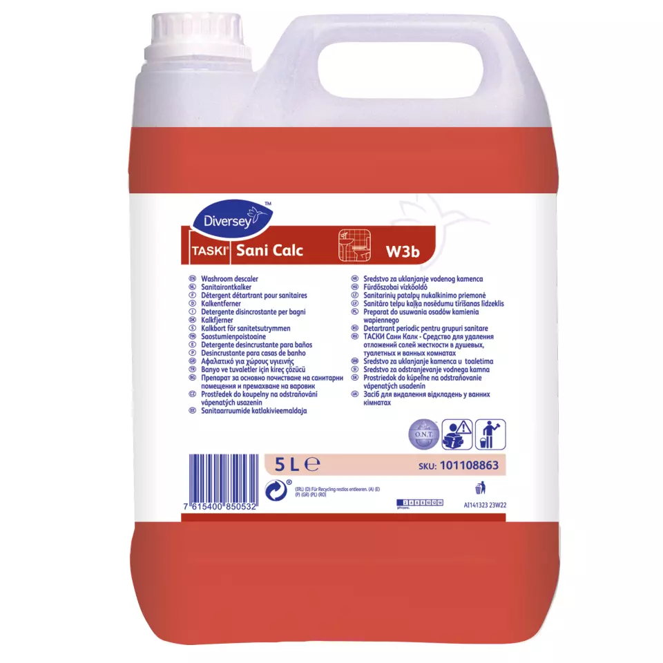 TASKI 101108863, Sani Calc Sanitary Cleaner 5L, image 1, gallery thumbnail