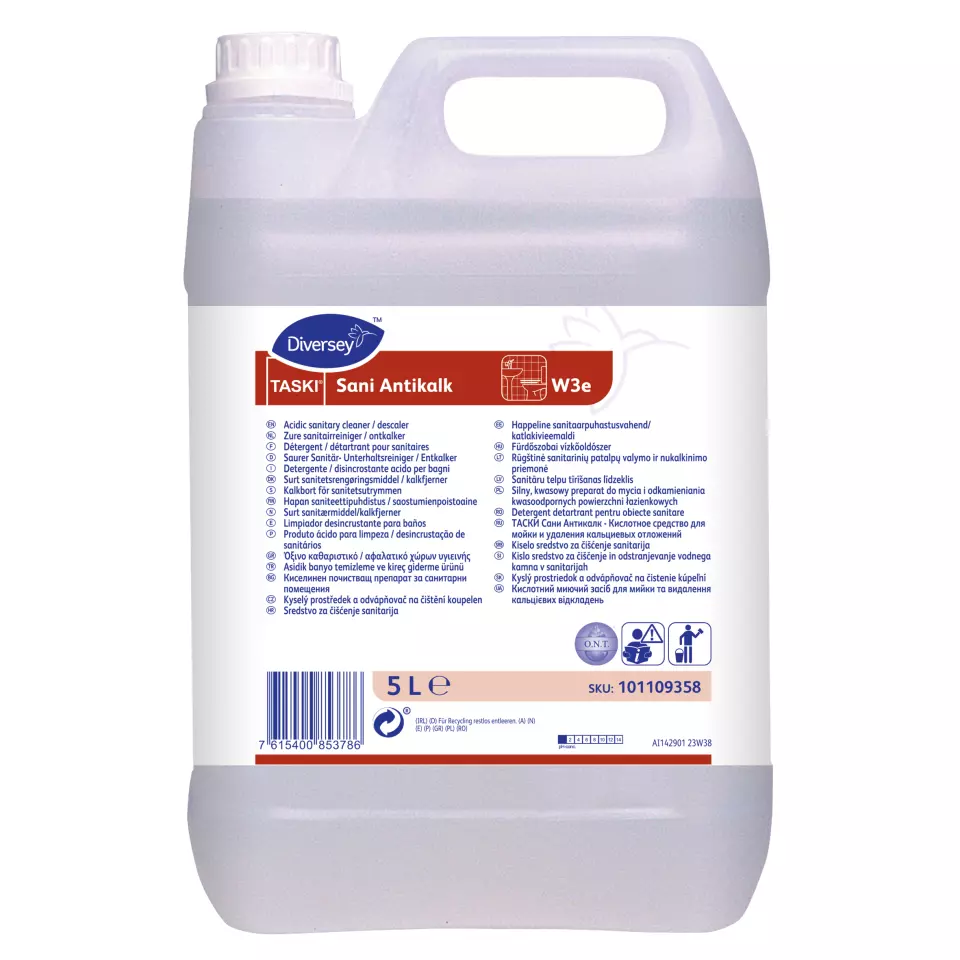 TASKI 101109358, Sani Antikalk Sanitary Cleaner 5L, image 1, gallery thumbnail