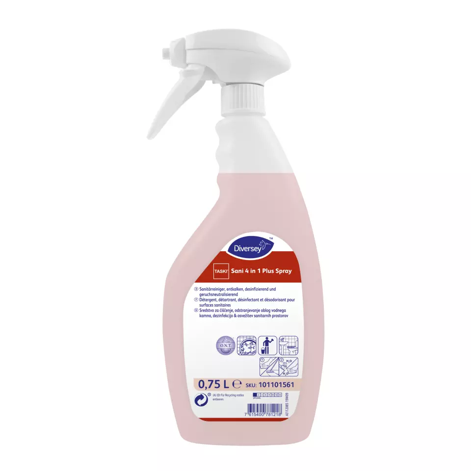 TASKI 101101561, Sani 4 in 1 Plus Spray 0.75L, image 1, gallery thumbnail