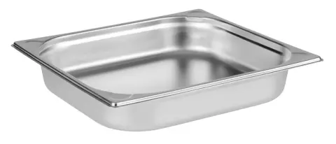 APS GN 2/3 Stainless Steel Container, 5.5 Liters, Silver