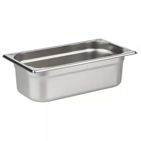 APS GN 1/3 Stainless Steel Container, 4 Litre, Silver