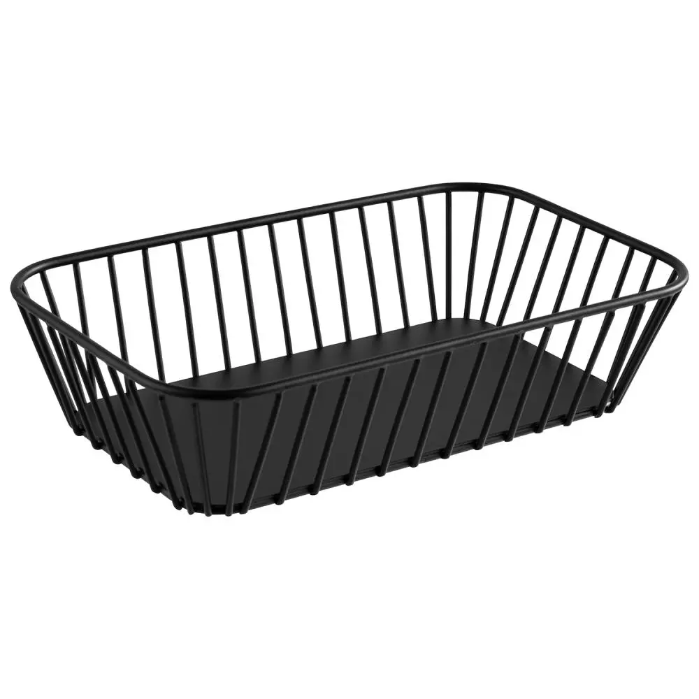APS 30418, URBAN GN 1/4 Metal Basket, Height: 7.5cm, Black, image 1