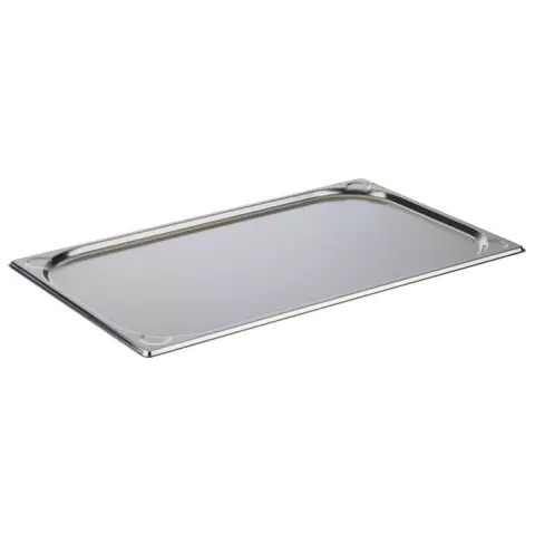 APS GN 1/1 Stainless Steel Container, 1.25 Liter, Silver