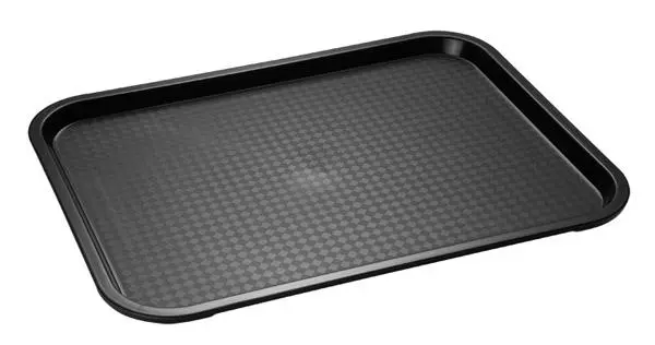 APS 531, Fast Food Tray Polypropylene, 35 x 27cm, Black, image 1, gallery thumbnail