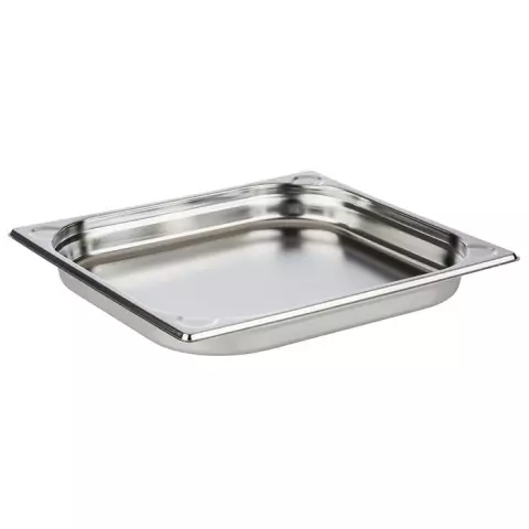 APS GN 2/3 Stainless Steel Container, 3 Liter, Silver