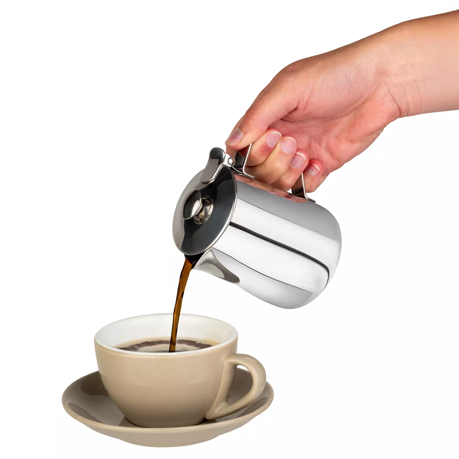 APS 10327, Coffee Server Ø 13.5cm, 2 Liters, Silver, image 2
