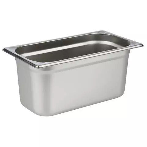 APS GN 1/3 Stainless Steel Container, 5.7 Liter, Silver
