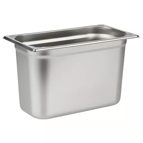 APS GN 1/3 Stainless Steel Container, 7 Litres, Silver