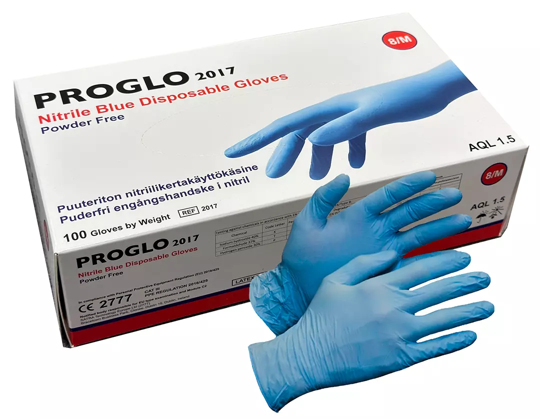 PROGLO 2017, Nitrile Disposable Glove, image 1