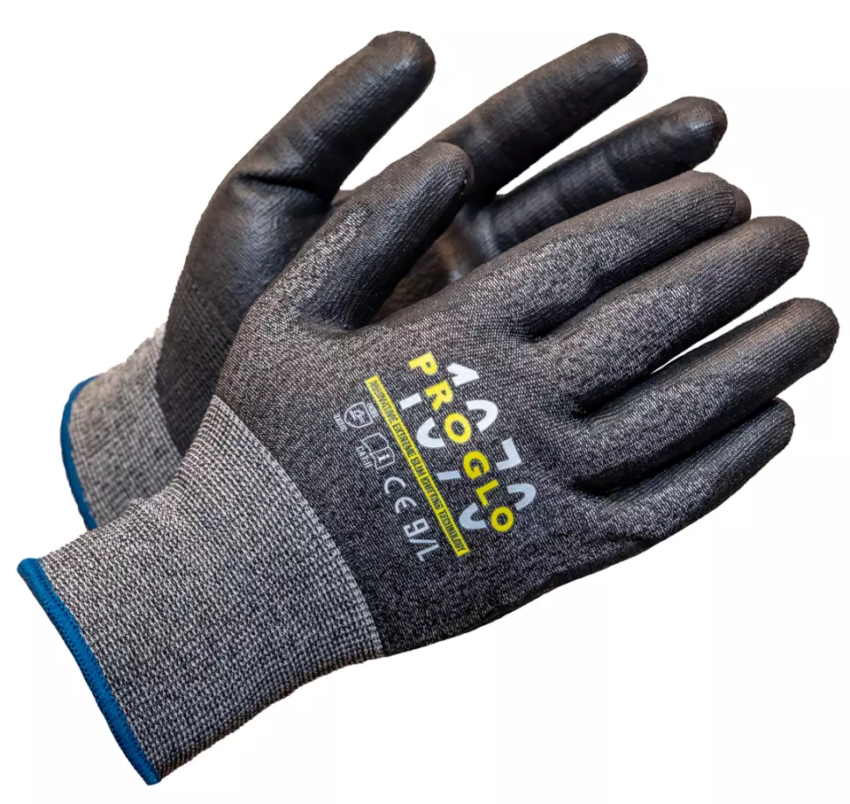 PROGLO 1070, Ultra-Thin PU-Coated Cut Protection Glove, image 1, gallery thumbnail
