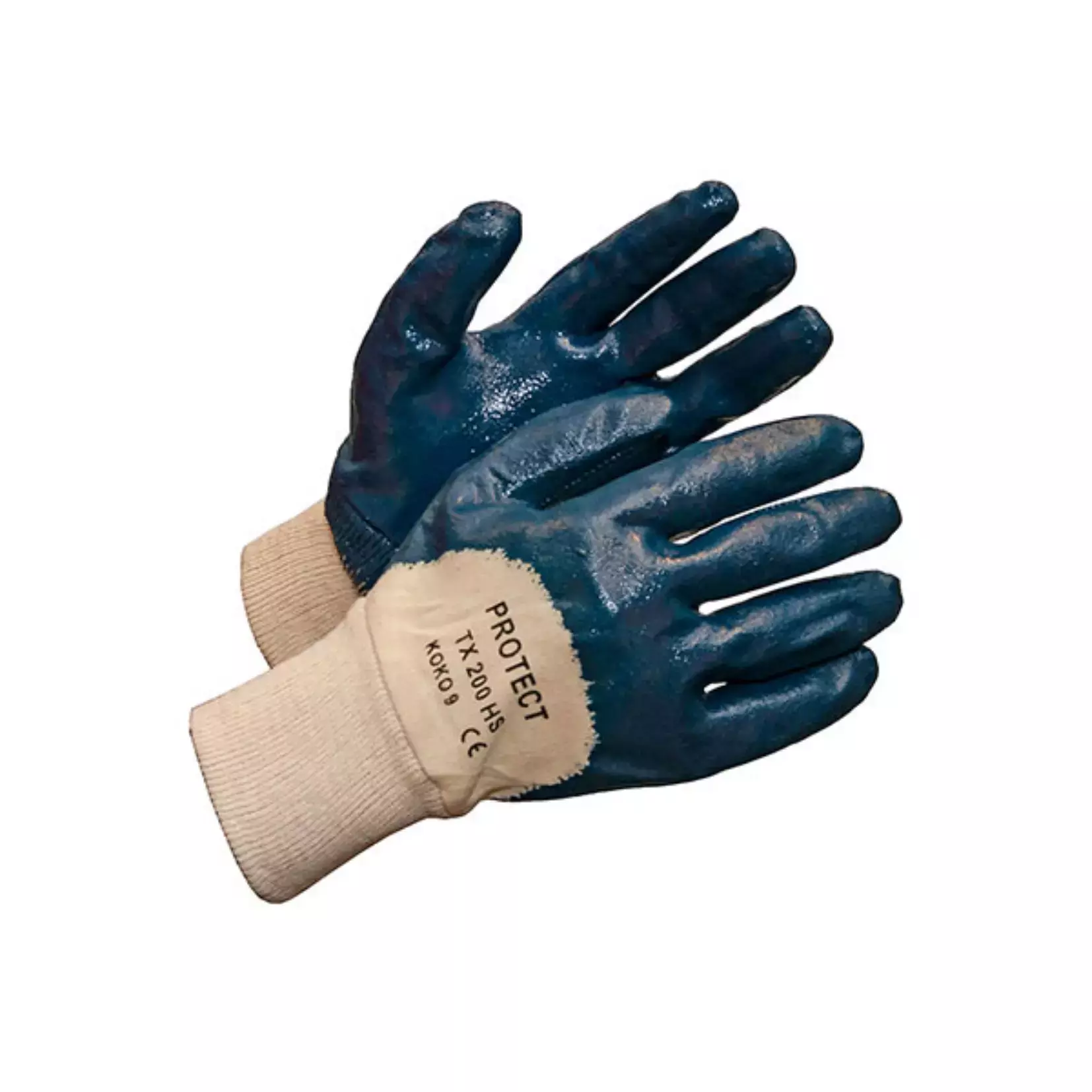 PROTECT 200HS, Nitrile Gloves with Knitted Cuff, image 1
