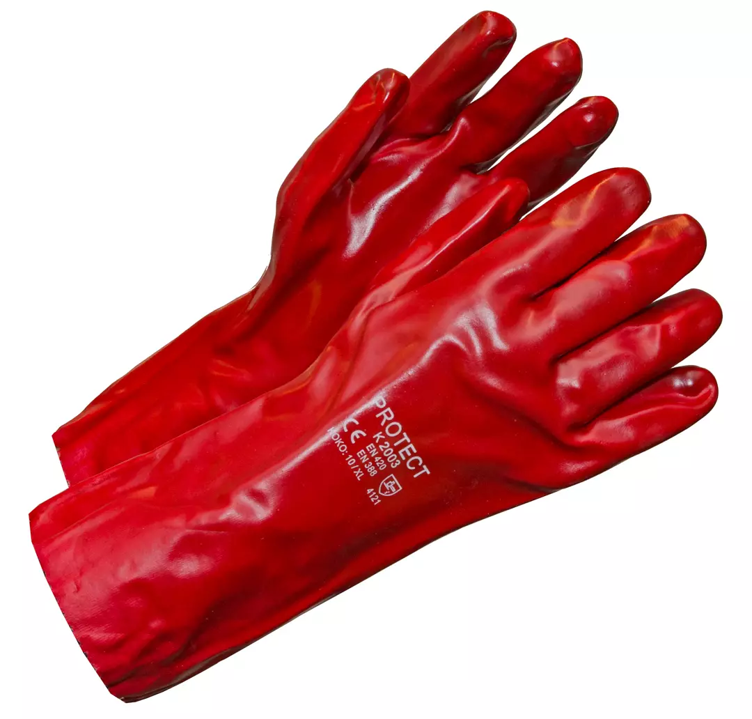PROTECT K2003, PVC Glove 35 cm, Size 10, image 1