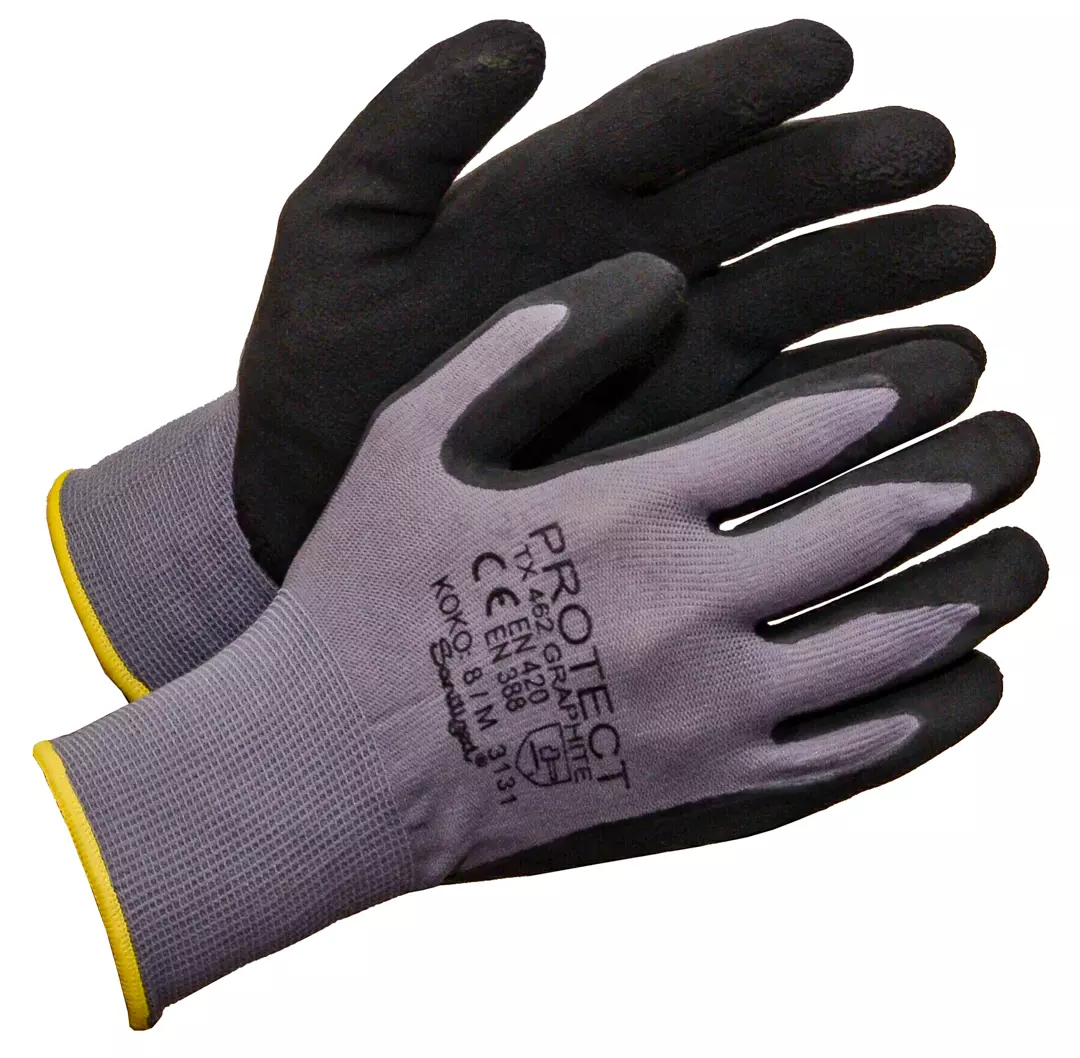 Protect TX462, Nylonhandschuh mit Latexschaum