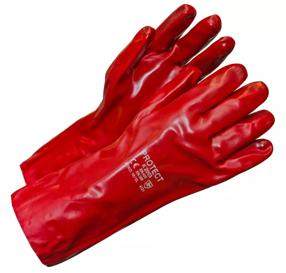 PROTECT K2003, PVC Glove 35 cm, Size 10, image 1, gallery thumbnail