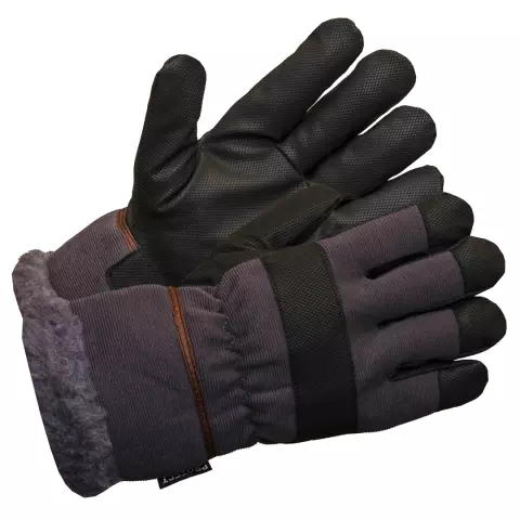 Protect Arbetshandske med PU-beläggning och teddyfoder 11