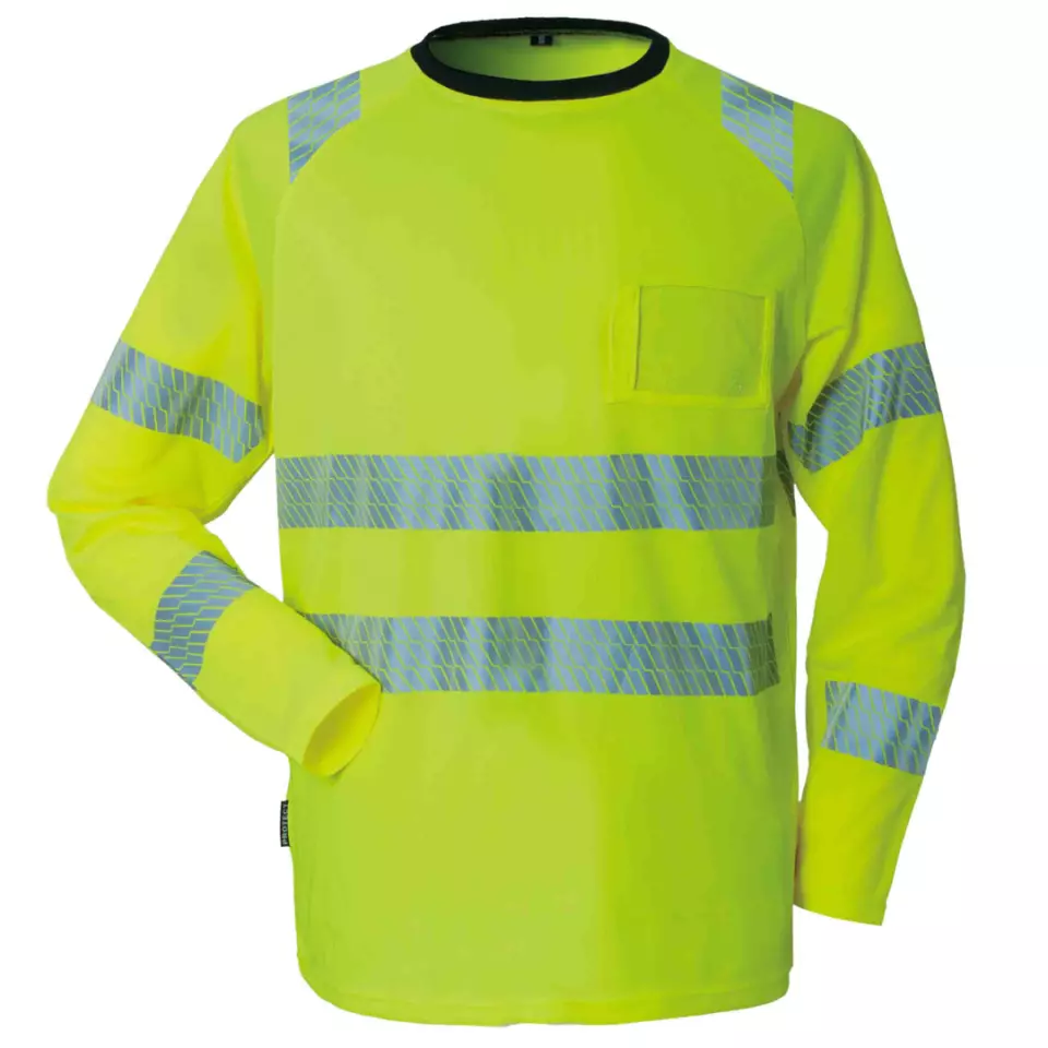 PROTECT 9006, Long-Sleeve Hi-Vis Shirt, image 1, gallery thumbnail