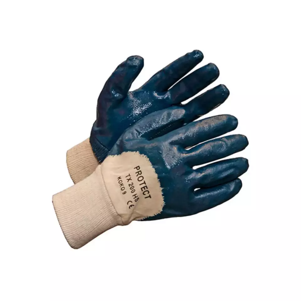 PROTECT 200HS, Nitrile Gloves with Knitted Cuff, image 1, gallery thumbnail