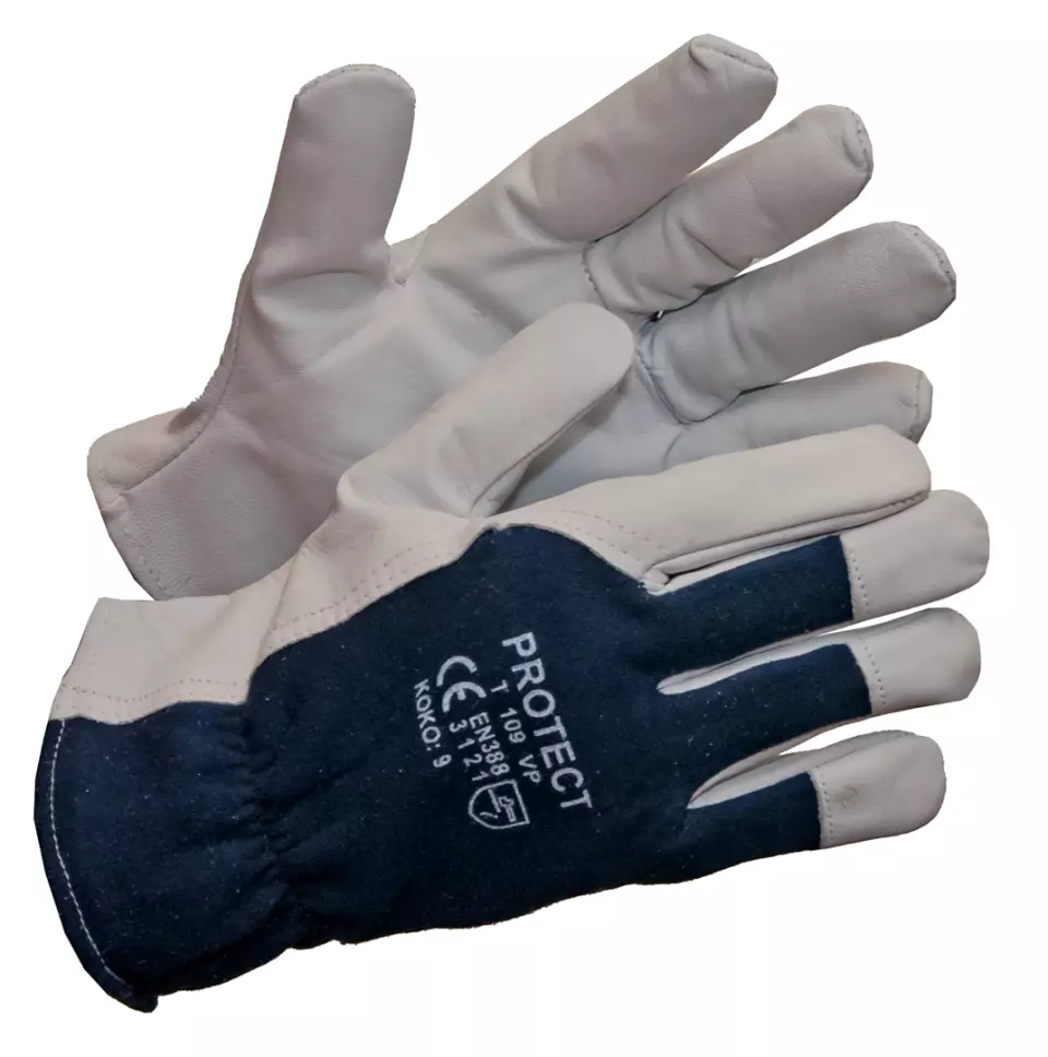 PROTECT T109VP, Goatskin Work Glove, image 1, gallery thumbnail