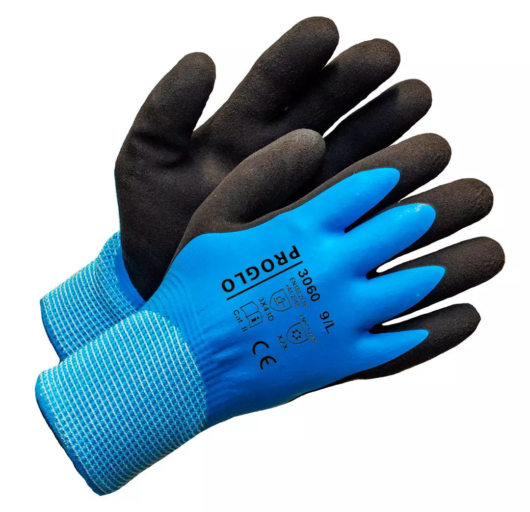 PROGLO 3060, Lateksilla Tuplapinnoitettu Viiltosuojakäsine, image 1