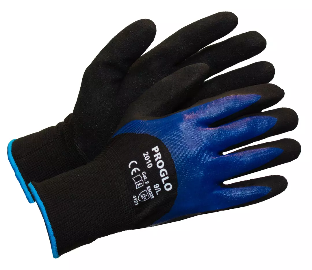 Proglo 2010, Double Coated Nitrile Glove