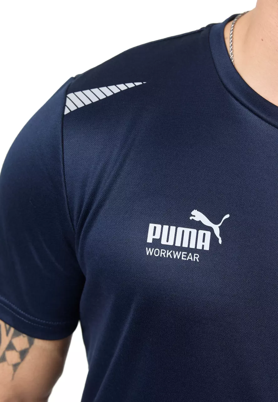 PUMA WORKWEAR 30-0222, ESSENTIALS T-Shirt, image 4, gallery thumbnail