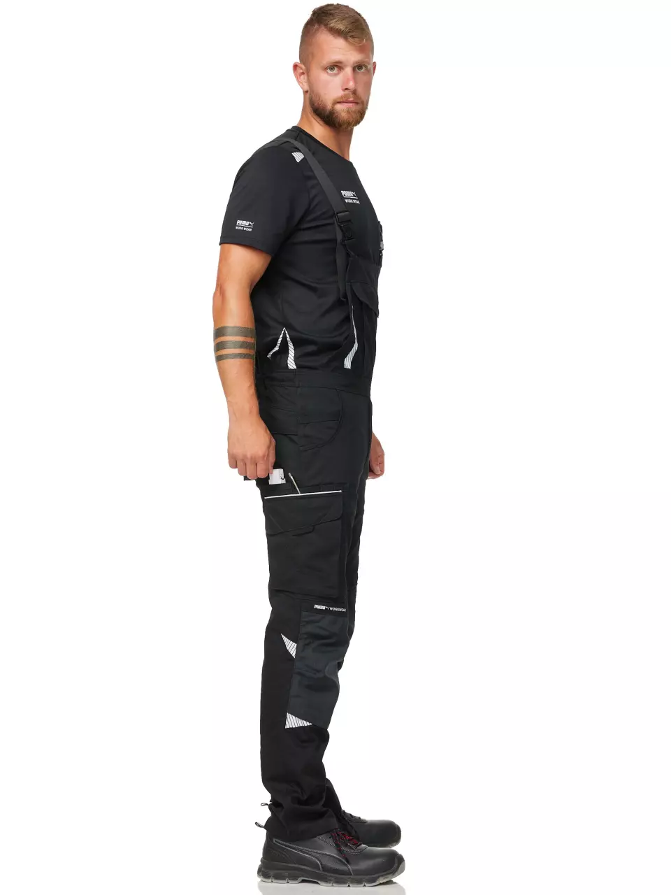 Puma Workwear 30-1750, PRECISION X Latzhosen, image 4, gallery thumbnail