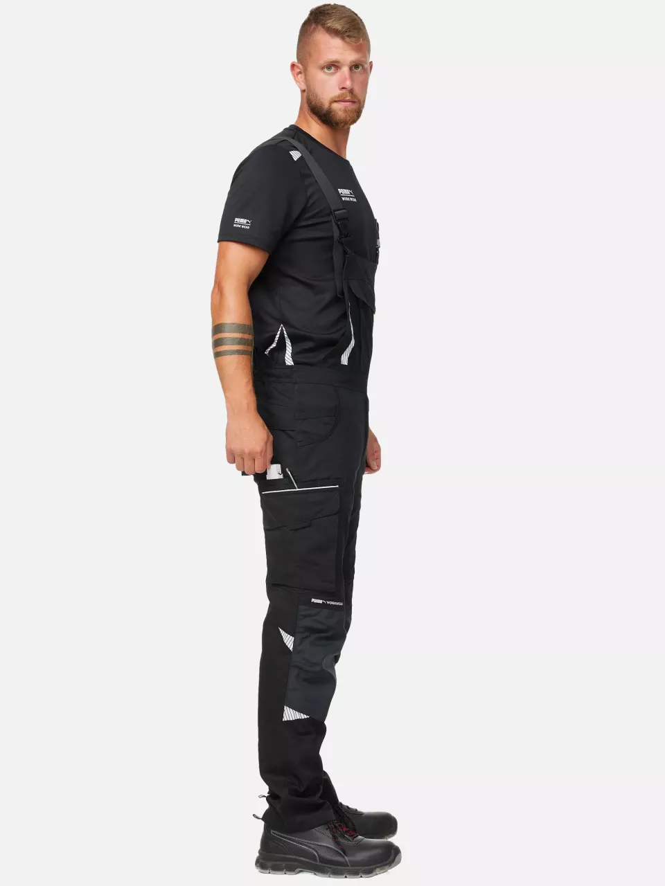 Puma Workwear 30-1750, PRECISION X Bib Overalls, image 4, gallery thumbnail