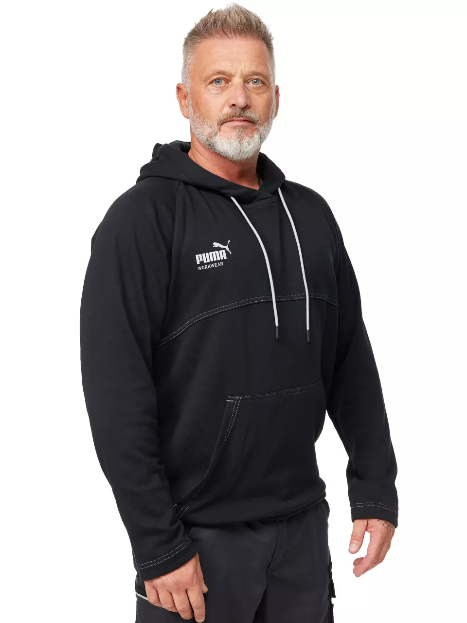 Puma Workwear 30-4110E, ESSENTIALS Pullover, image 3, gallery thumbnail