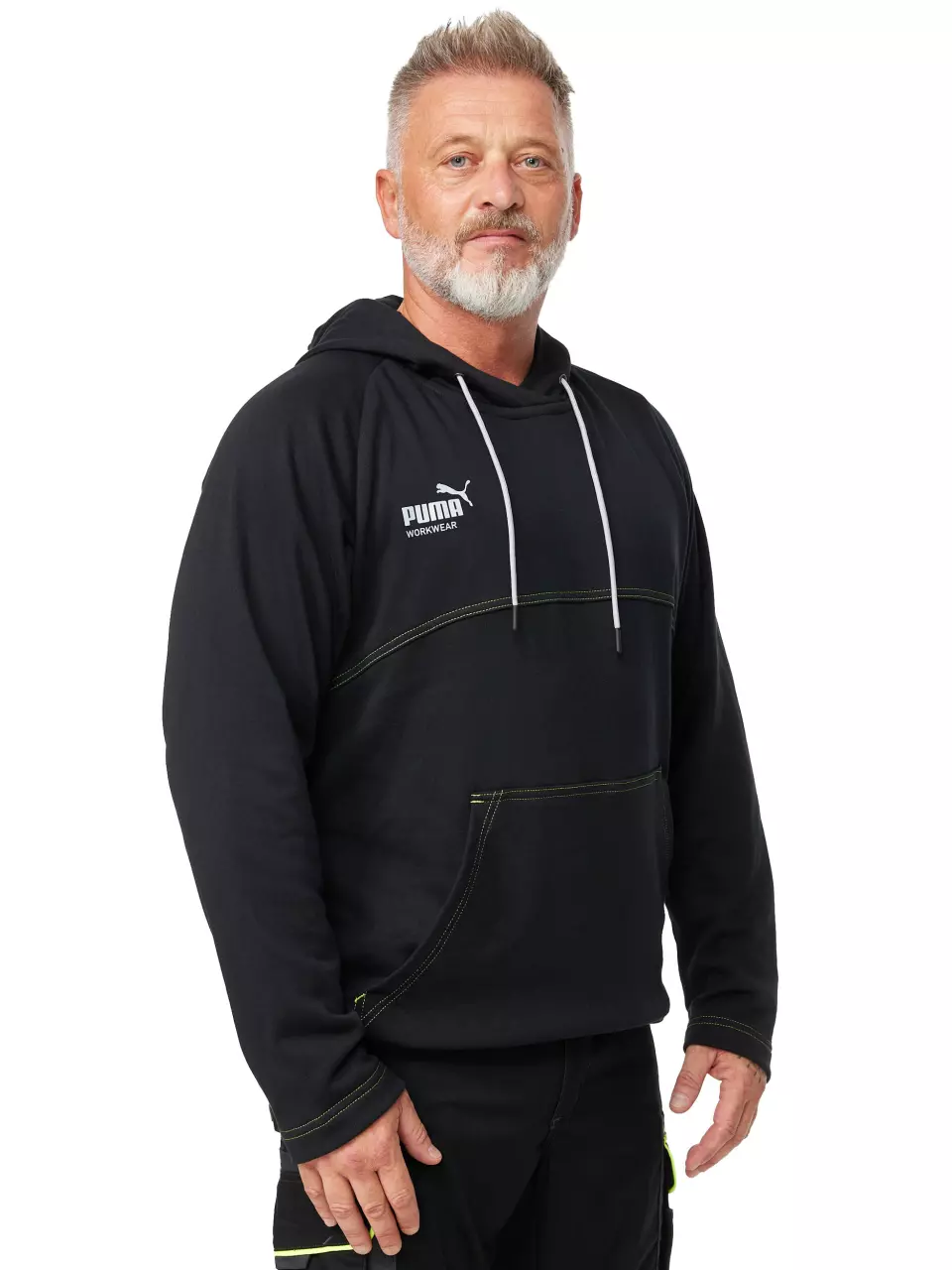 Puma Workwear 30-4110ENEON, ESSENTIALS Pullover, image 3, gallery thumbnail