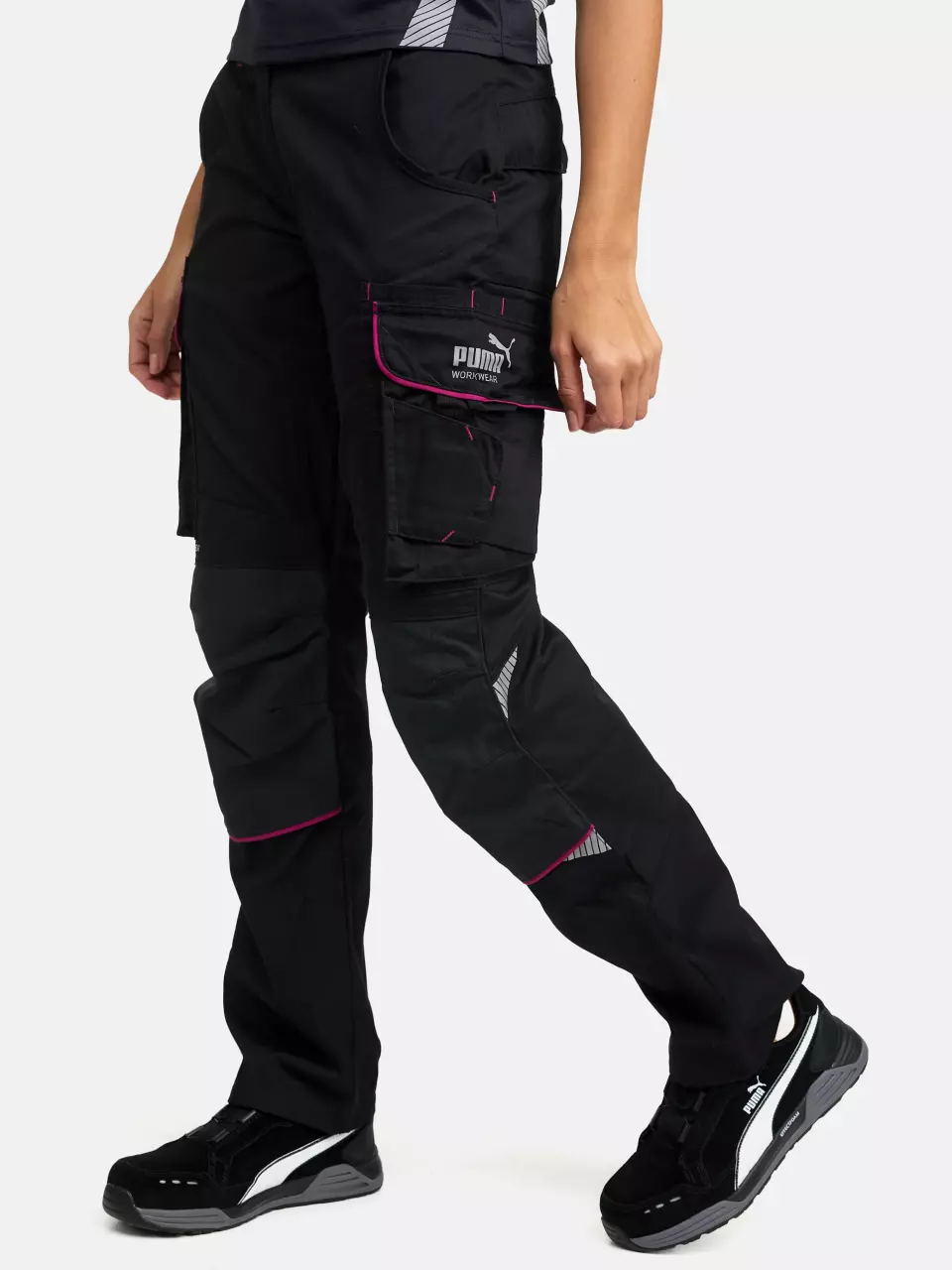 PUMA WORKWEAR 30-1150DPINK, PRECISION X Arbetsbyxor för damer, image 1, gallery thumbnail