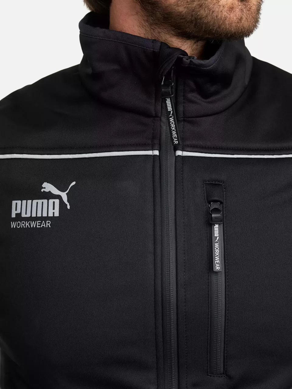 Puma Workwear 30-6012, ESSENTIALS Softshell jacket, image 10, gallery thumbnail