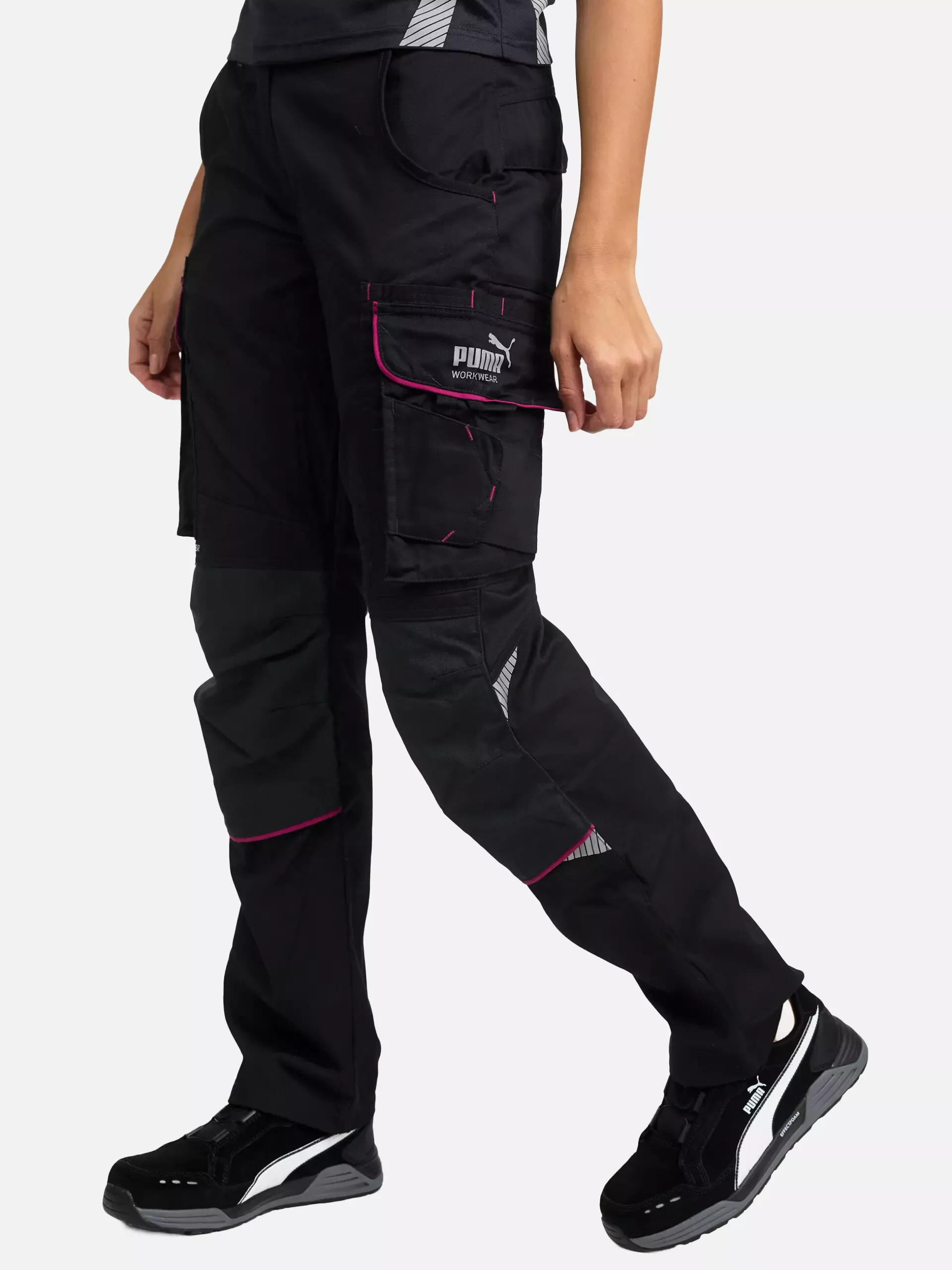 Puma Workwear 30-1150DPINK, PRECISION X Damen-Arbeitshosen, image 1