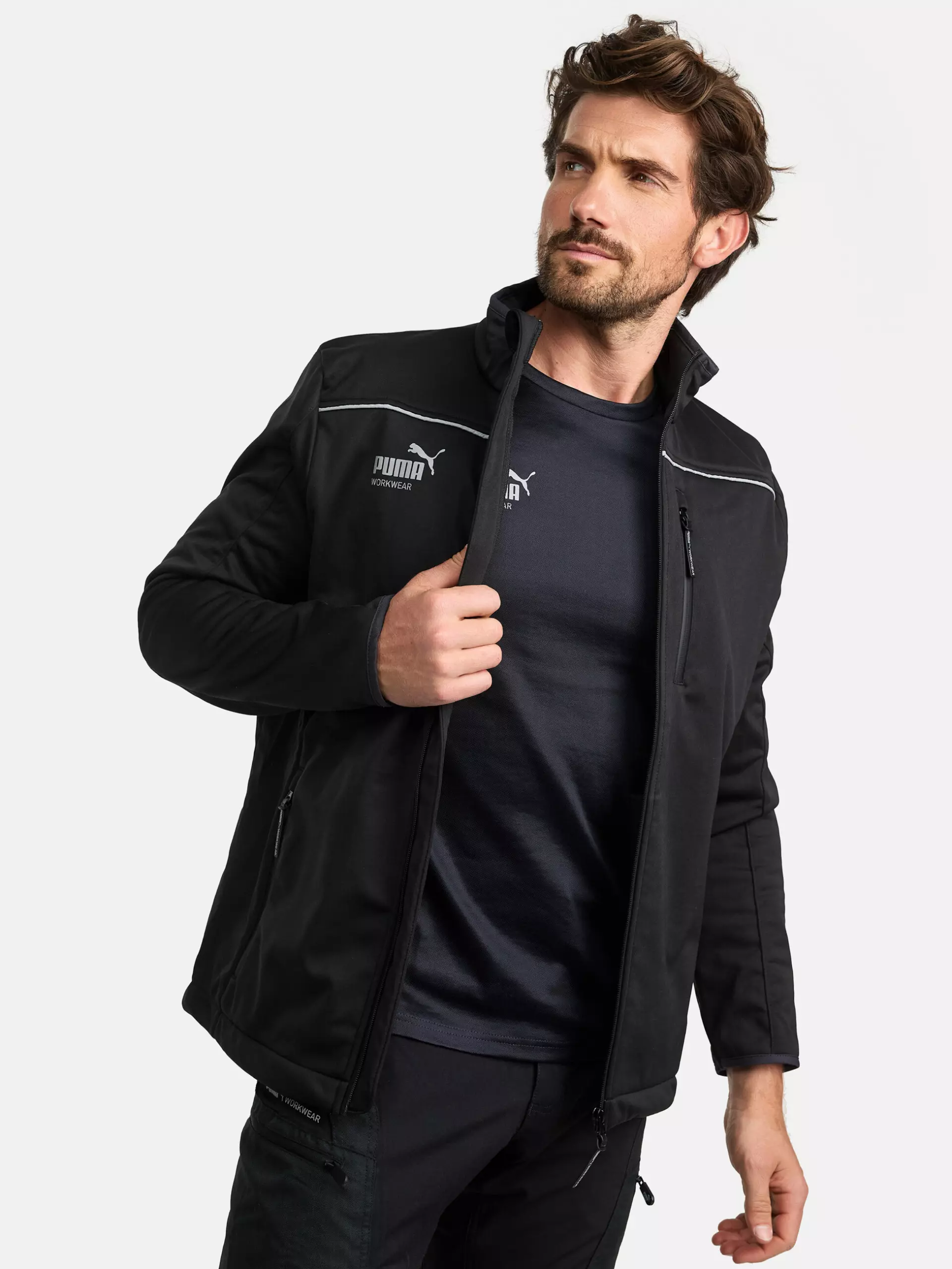 Buy PUMA WORKWEAR ESSENTIALS Softshell jacket - 30-6012 - Droppe