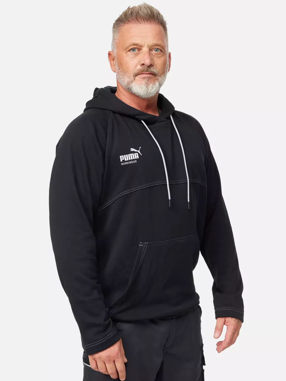 Puma Workwear 30-4110E, ESSENTIALS Pullover, image 3, gallery thumbnail