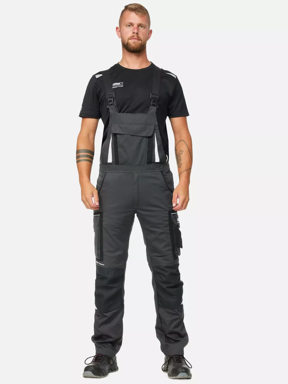 Puma Workwear 30-1760, PRECISION X Bib Overalls, image 5, gallery thumbnail