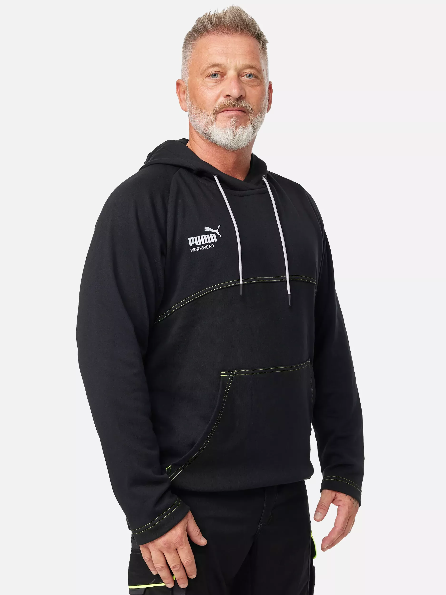 Puma Workwear 30-4110ENEON, ESSENTIALS Pullover, image 3