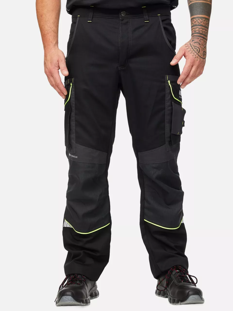 Puma Workwear 30-1100NEON, PRECISION X Work pants, image 3, gallery thumbnail