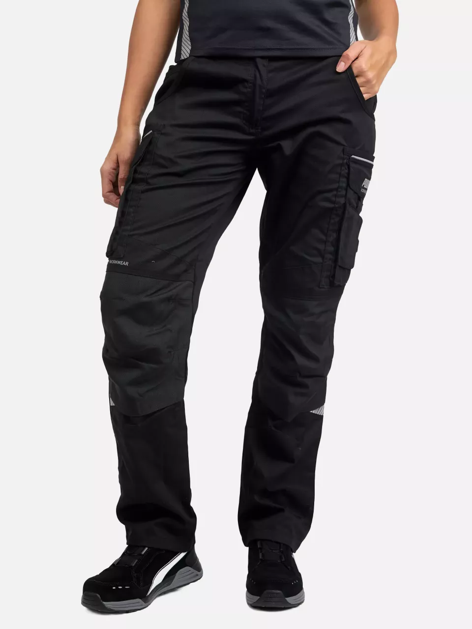 Puma Workwear 30-1150D, PRECISION X Damen-Arbeitshosen, image 1, gallery thumbnail