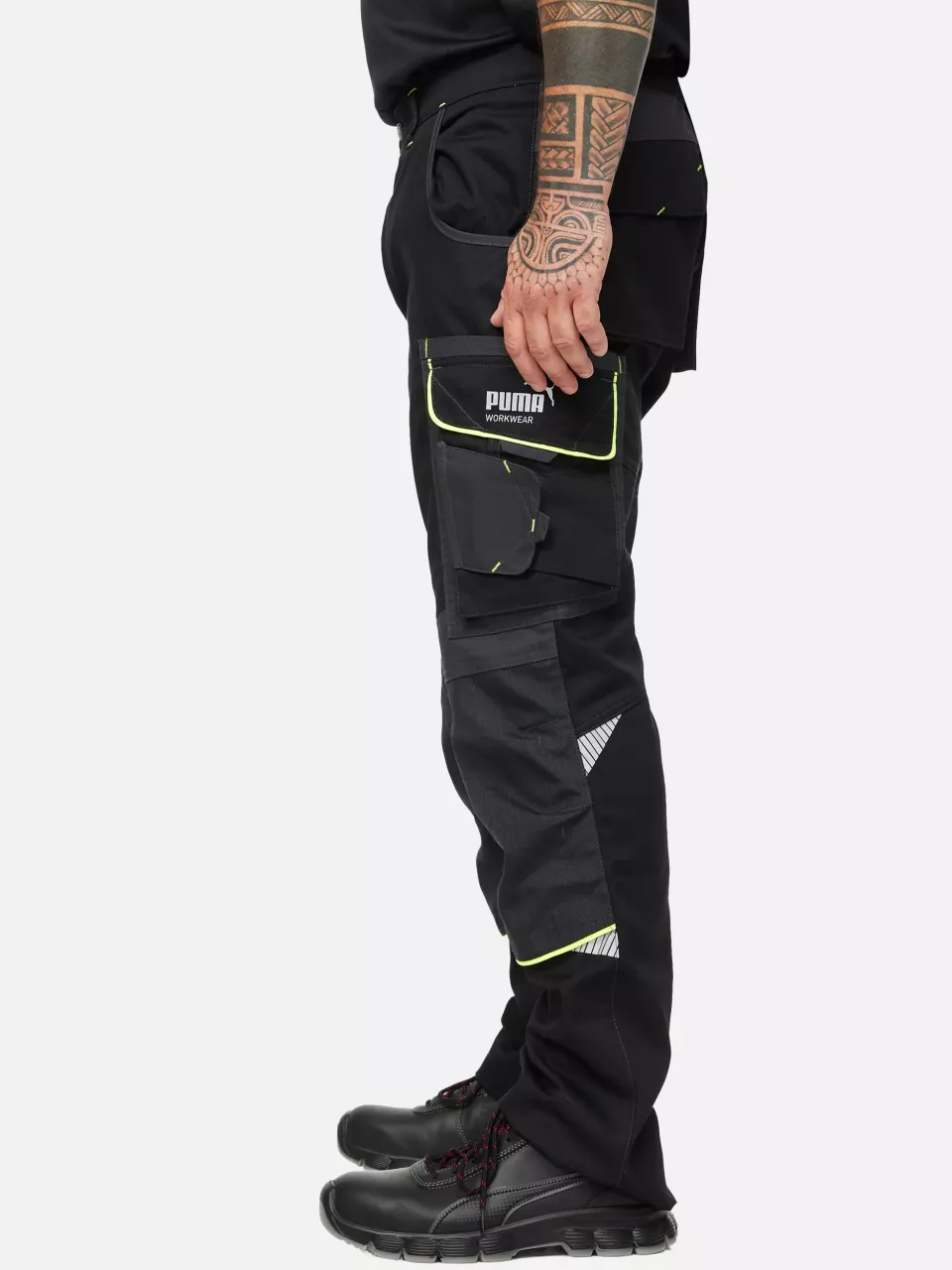 Puma Workwear 30-1100NEON, PRECISION X Work pants, image 6, gallery thumbnail