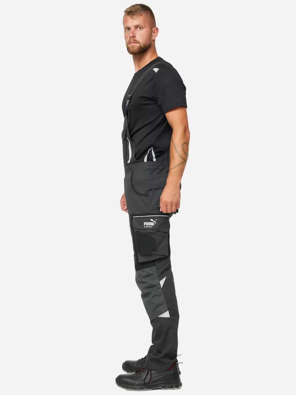Puma Workwear 30-1760, PRECISION X Bib Overalls, image 4, gallery thumbnail