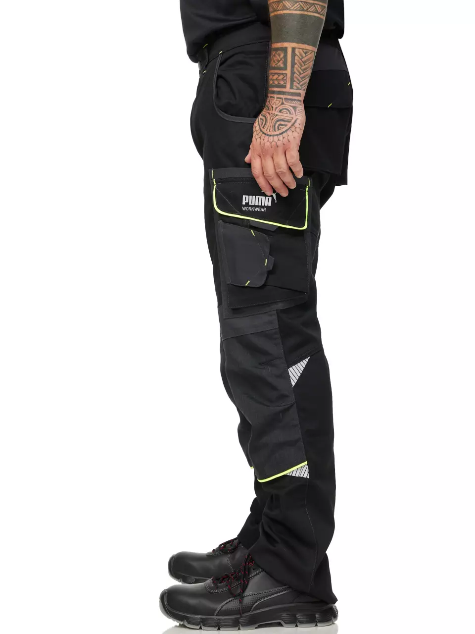 PUMA WORKWEAR 30-1100NEON, PRECISION X Arbetsbyxor, image 6, gallery thumbnail