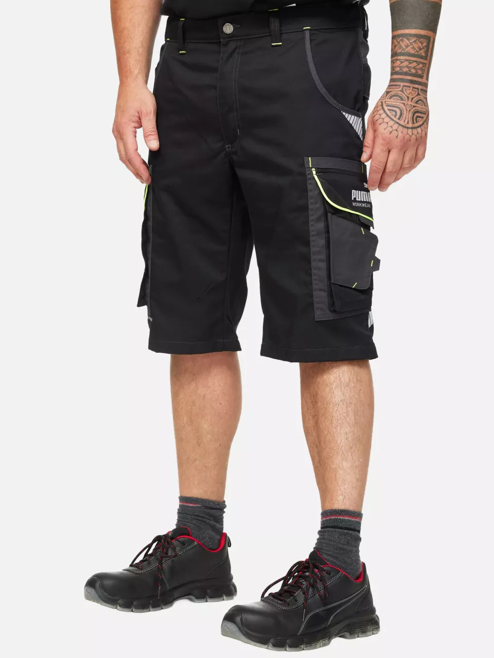 Puma Workwear 30-1512NEON, PRECISION X Arbeitsshorts, image 5, gallery thumbnail